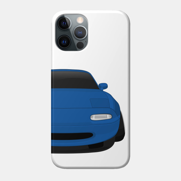 Miata blue - Miata - Phone Case | TeePublic