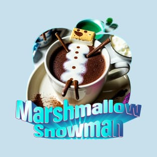 Marshmallow snowman T-Shirt