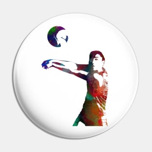 Volleyball sport art #volleyball Pin