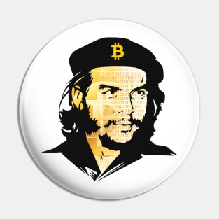 Che Guevara BitCoin Pin