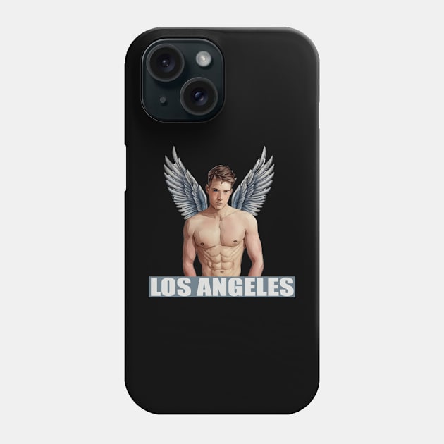 Los Angeles - City of Angels Phone Case by Sanatore Silvarum Designs