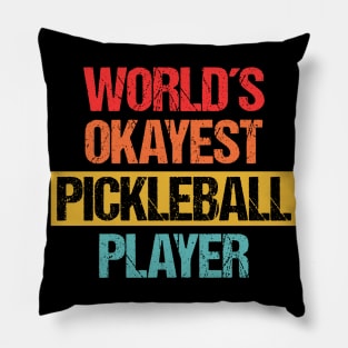 Funny Pickleball Humor T-Shirt, Pickleball Gift idea, Casual Sport Lover Top, Unisex Crewneck, Irony Shirt, Playful Tee Pillow