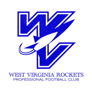 Defunct West Virginia Rockets AFA Football 1980 T-Shirt