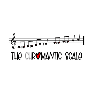 The Romantic Scale for Music Nerds T-Shirt