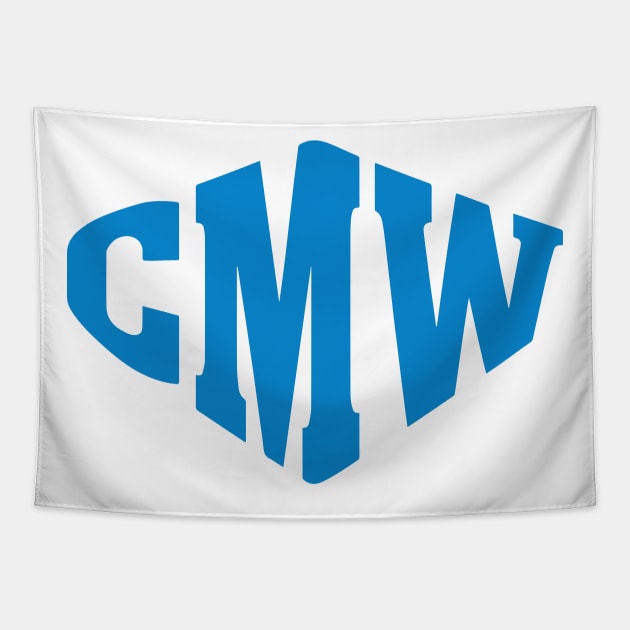 CMWnew-blue Tapestry by undergroundART