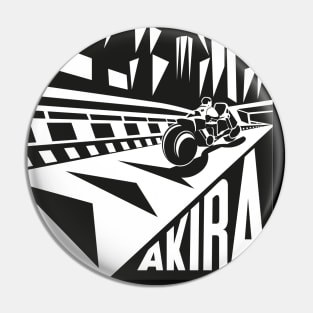 Akira futurism black and white Edit Pin