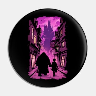 Embarking on a Mystical Journey - Purple - Fantasy Pin