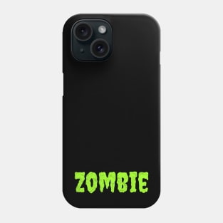 Zombie Halloween Costume Phone Case