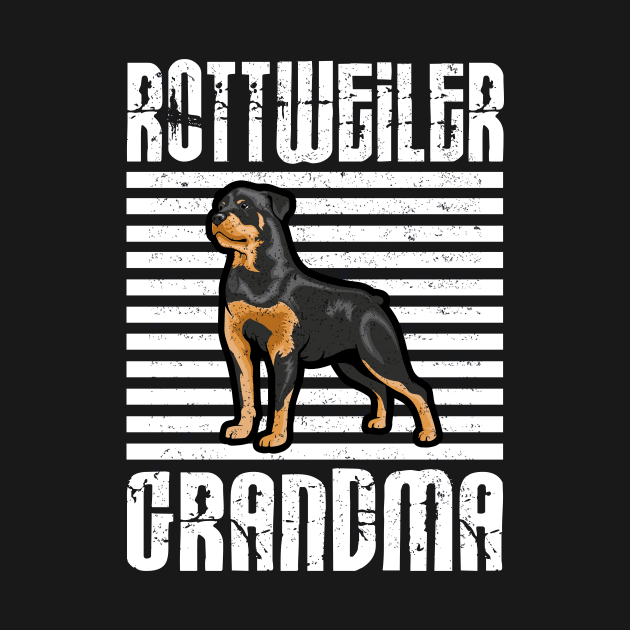 Rottweiler Grandma Proud Dogs by aaltadel