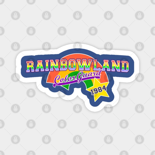 Rainbowland Color Guard Magnet by Ellador