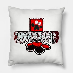 Invad3r Bloody Paws Pillow