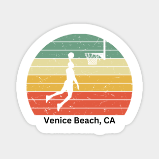 Celebrating the Venice Beach Hoop Scene Magnet