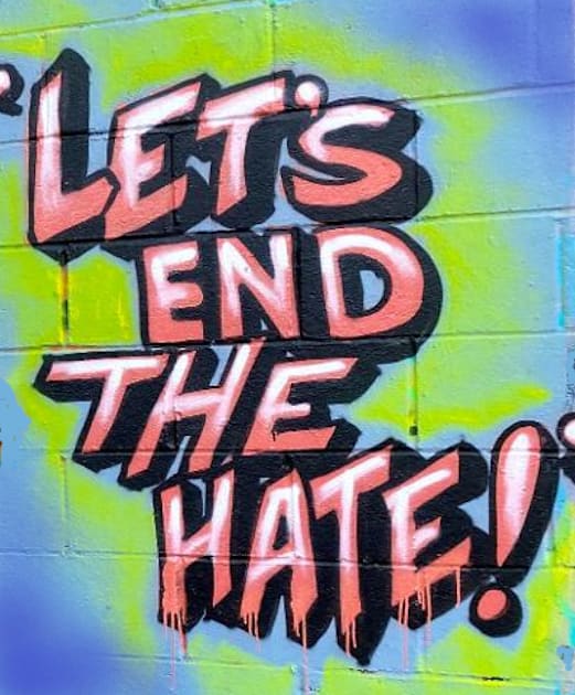 Let's End The Hate Kids T-Shirt by PanicRodriguez