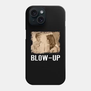 Antonioni's Vision BlowUp Movie Shirt Evoking the Timeless Aesthetic and Plot Twists of the Sixties Classic Phone Case