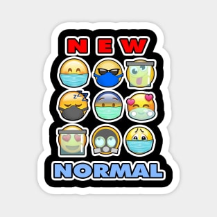 26 New Normal Emoji Magnet