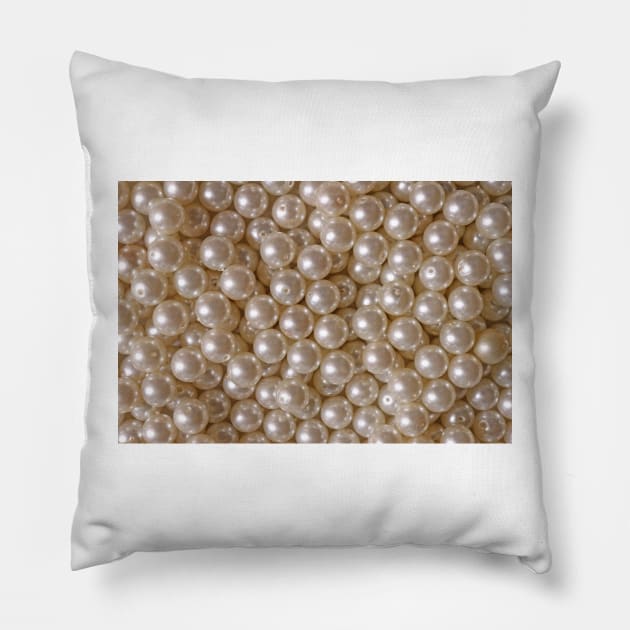 Pearls Pillow by pinkal