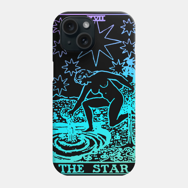 The Star Tarot Card Rider Waite Witchy Phone Case by srojas26