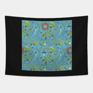 Treasure Map Tapestry