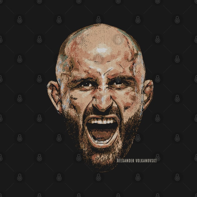 Alexander Volkanovski Portrait by ganisfarhan