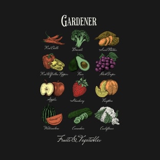 Gardening Fruits & Vegetables T-Shirt