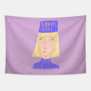 Lobby Girl Tapestry