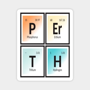 Perth Table of Elements Magnet