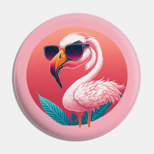 Flamingo Flair Pin