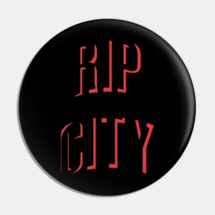 Rip City Pin