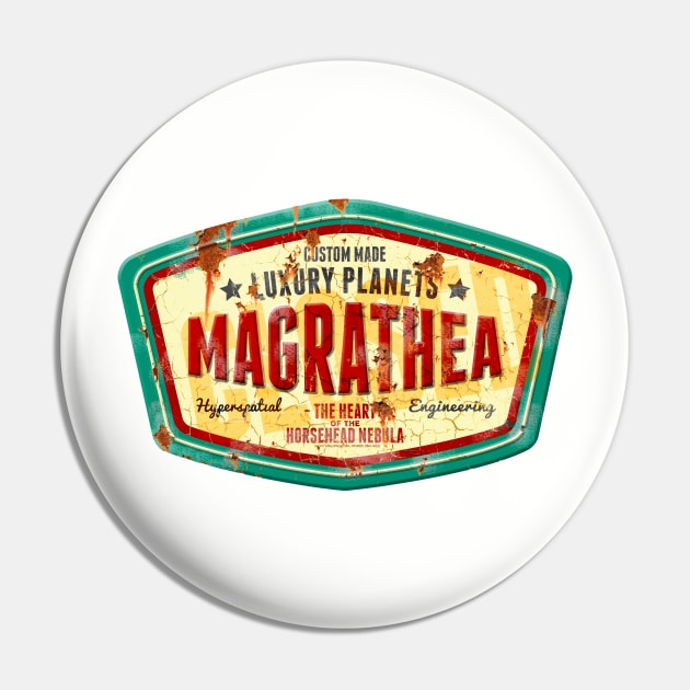 Magrathea - Custom Luxury Planets Pin by Malupali