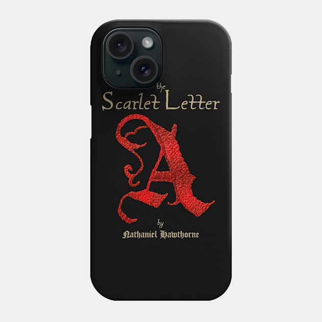 The Scarlet Letter cover tribute Phone Case by hauntedjack