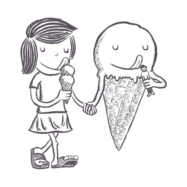 Ice Cream Friends by brockart