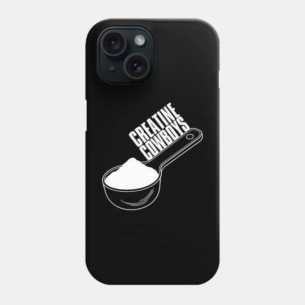 Cocaine Cowboys Creatine Monohydrate Workout Gear Phone Case by ThesePrints