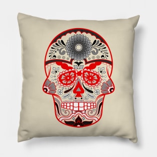 RED Sprocket Head Pillow