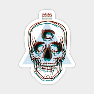 Skull and crown Magnet