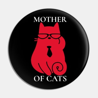 Cat Mom Pin