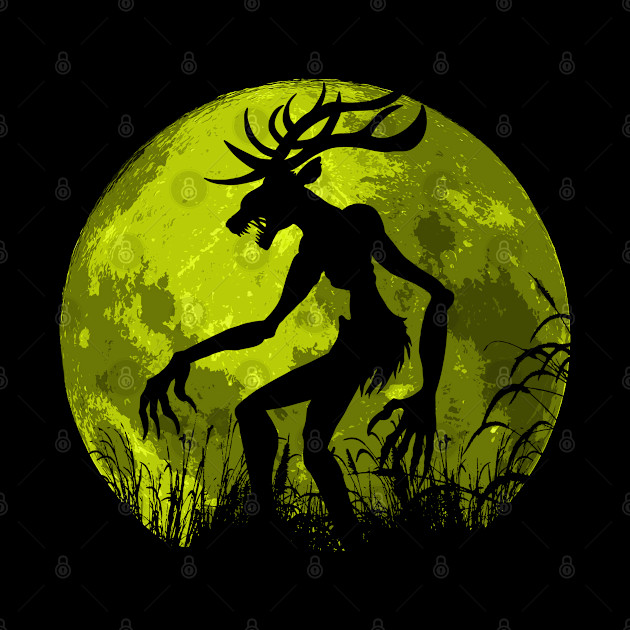 Moon Wendigo - Wendigo - Phone Case