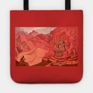 Dorje the Daring One by Nicholas Roerich Tote