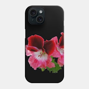 Flower design. Geranium (Pelargonium) Phone Case