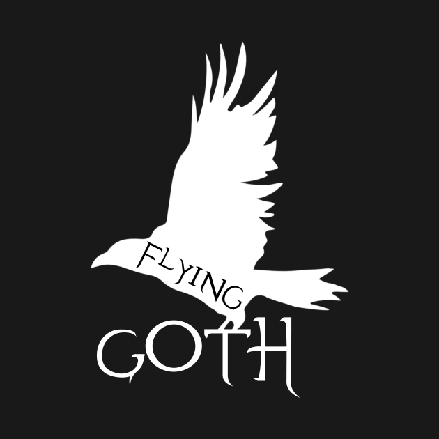 flying goth, gothic fashion by SpassmitShirts