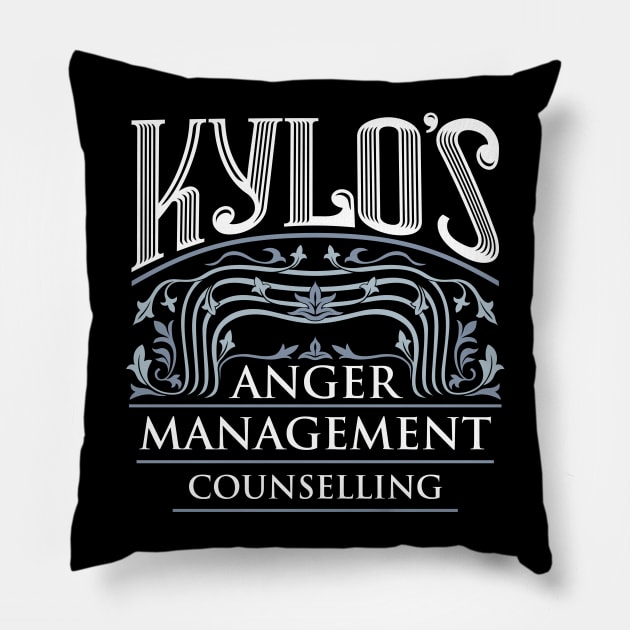 Kylo's Anger Management Pillow by DoodleDojo