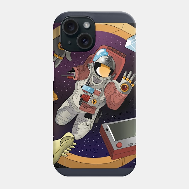 Astro Void Phone Case by AdamsAtrocityCrate