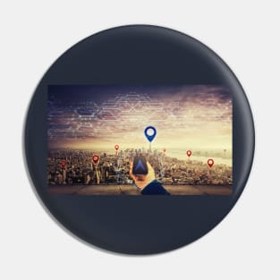 Searching for location Pin