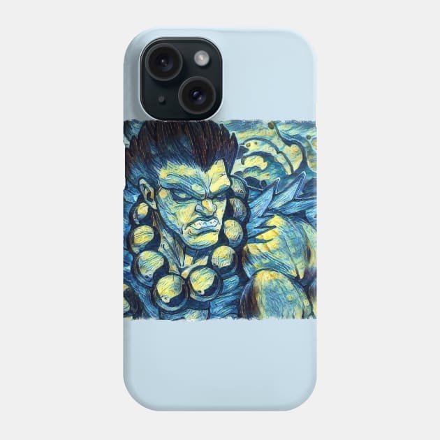 Satsui no hado Van Gogh Style Phone Case by todos