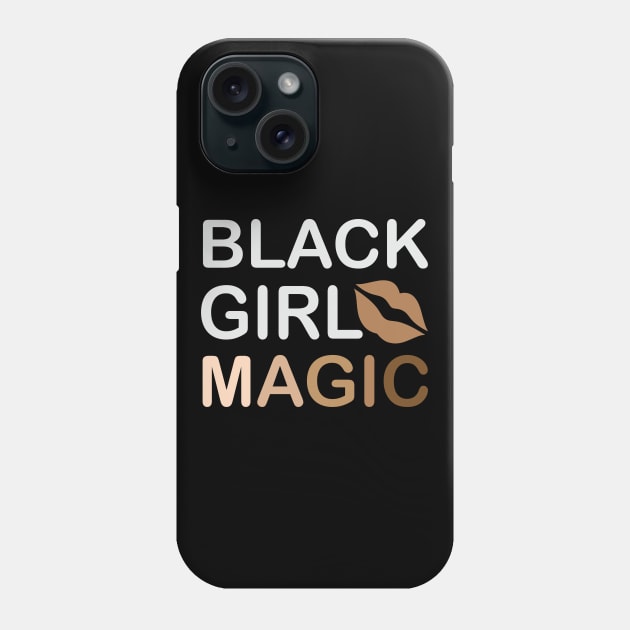 Black Girl Magic, Black History Month, Black Lives Matter, African American History Phone Case by UrbanLifeApparel