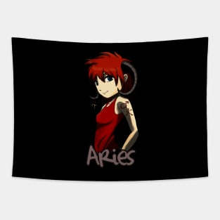 aries zodiac Tapestry