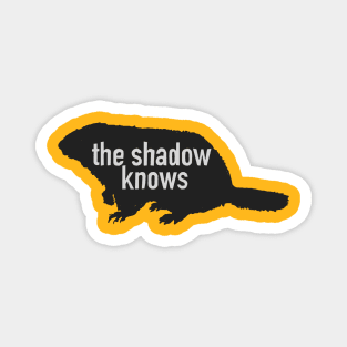 Groundhog Shadow Magnet