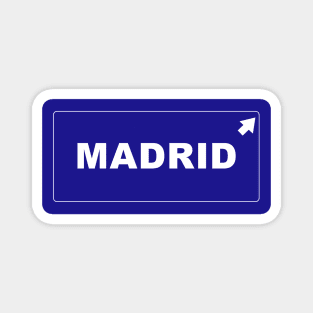 Let`s go to Madrid! Magnet