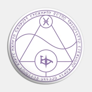 Runic School of Illusion (No Text) Pin