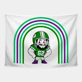 Jason Kelce in his Philadelphia Eagles uniform Tapestry