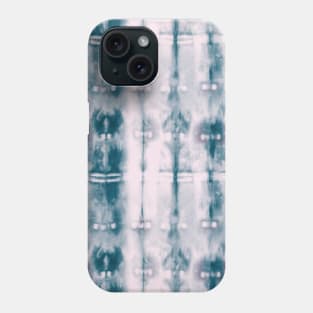 Dusk and Pale Pink Tie-Dye Plaid Phone Case